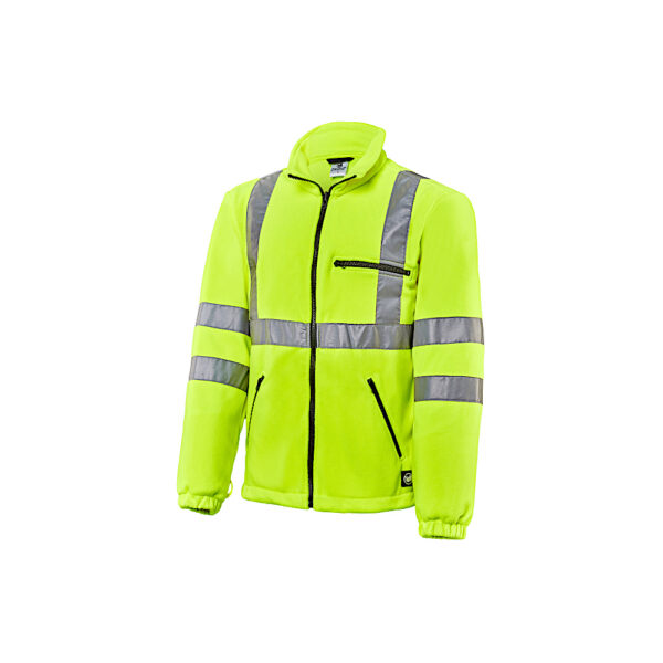 HIVIS-Fleecejacke 95D11 warngelb